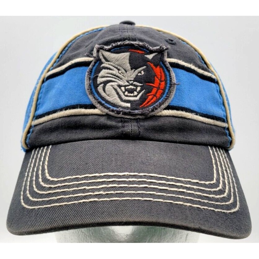 CHARLOTTE BOBCATS HAT CAP ADJUSTABLE FORTY SEVEN BRAND BLUE MEN'S